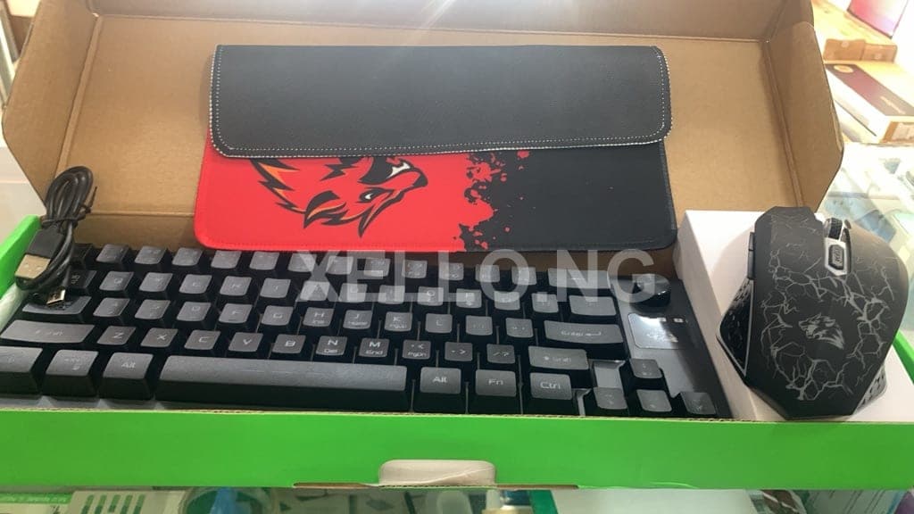 Wireless backlight keyboard for sale in Wuse 2, FCT
