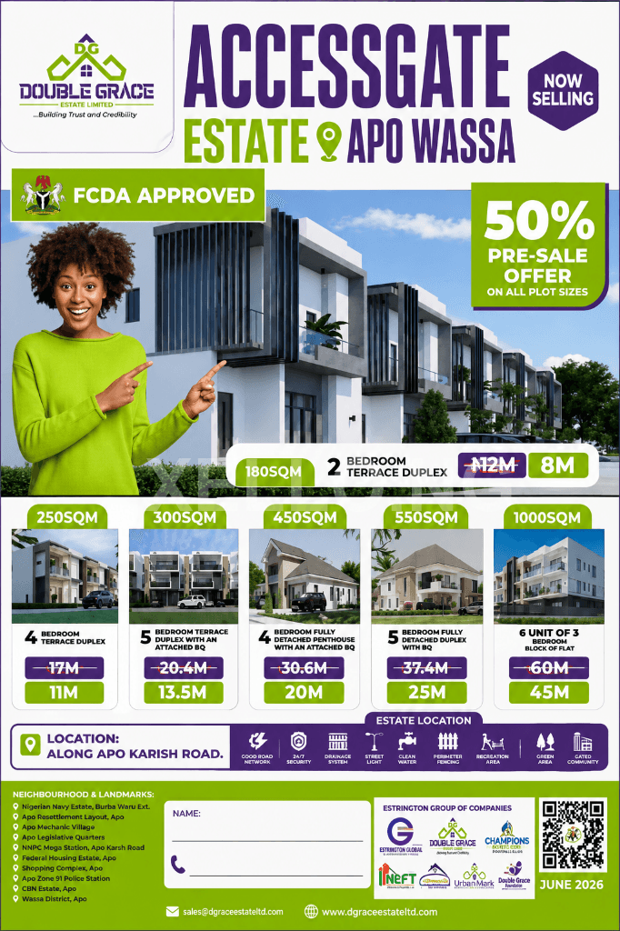 Verify C OF O FCDA LAND AT ACCESS GATE ESTATE APO WASSA with building approval.
